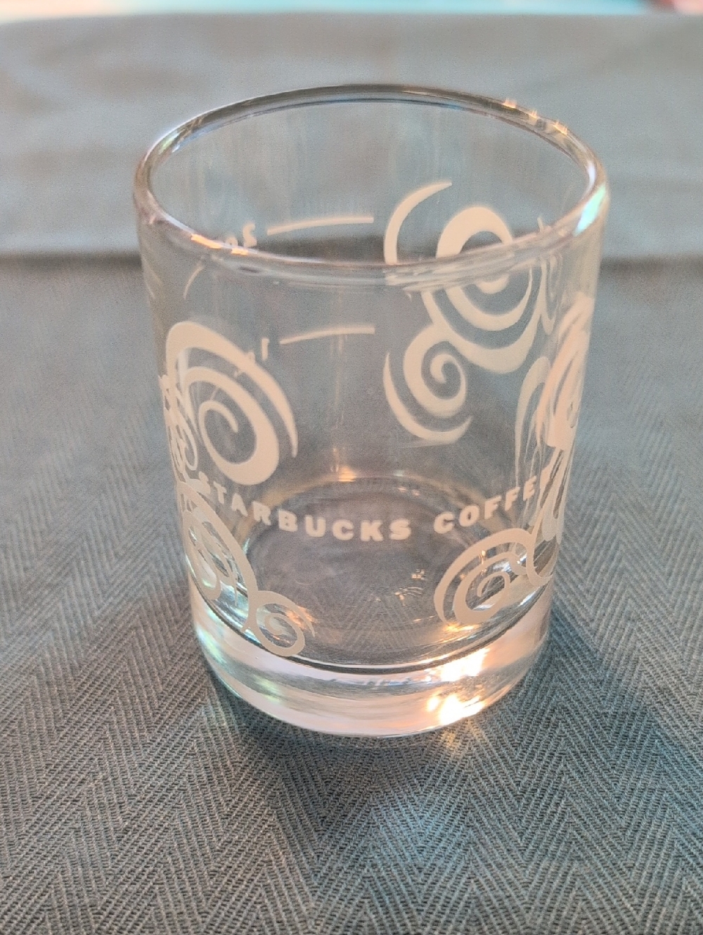 Starbucks aroma swirl espresso shot glass